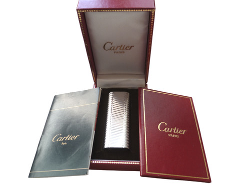 Accendino cartier placcato - accendino,