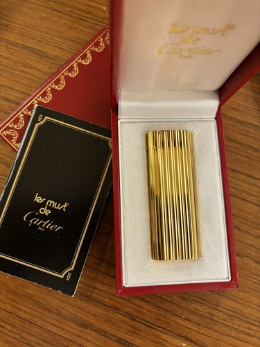 Accendino cartier placcato - accendino,