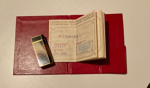 Accendino cartier rosso - accendino,