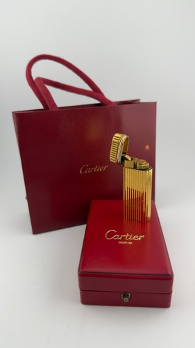 Accendino cartier placcato oro - accendino,