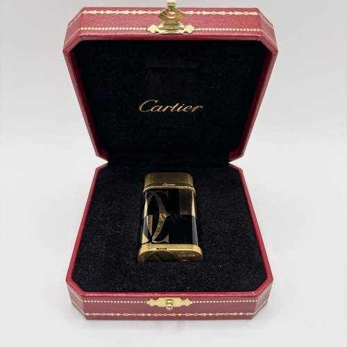 Accendino gas cartier oro - accendino, 2c