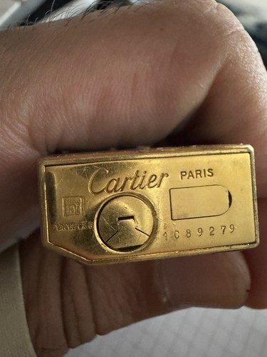 Cartier accendino vintage - cartier,