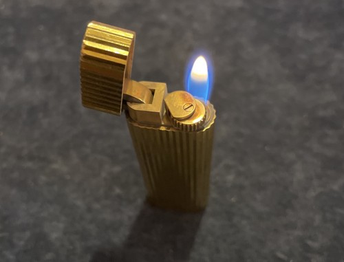 Accendino cartier placcato oro - cartier,