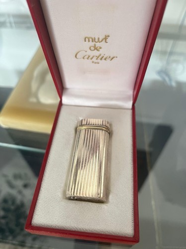 Accendino cartier oro - cartier,