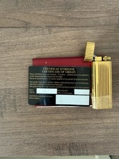 Accendino Cartier Vintage Oro