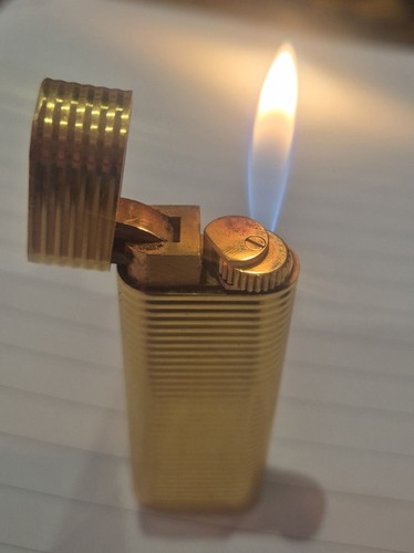 Cartier accendino placcato oro - accendino,