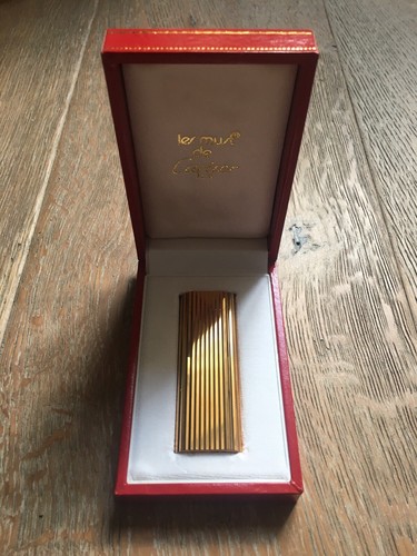 Accendino cartier placcato oro - accendino,