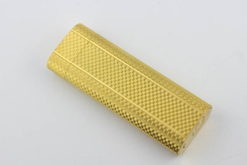 Accendino gas cartier oro - gas,