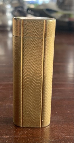 Accendino cartier placcato oro - accendino,