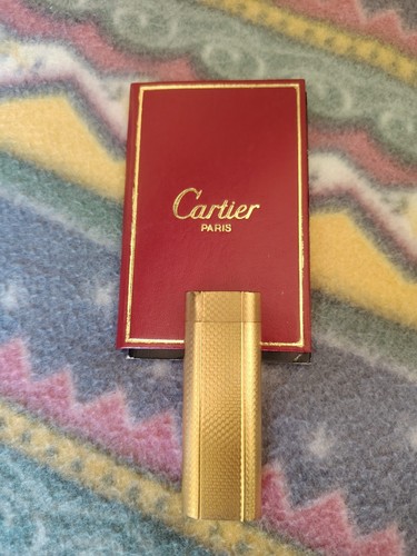 Accendino cartier vintage oro - vintage,